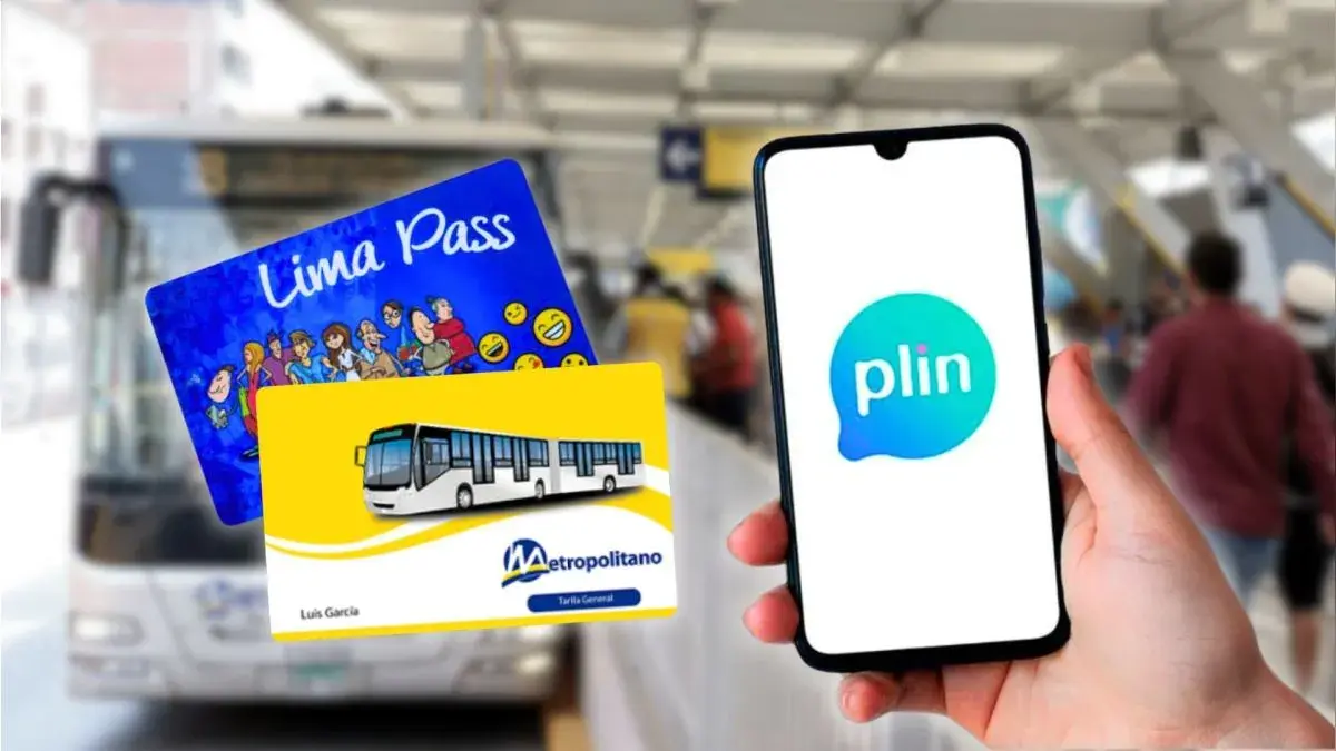 ¡Atención, usuarios de Corredores y Metropolitano! Tarjetas se podrán recargar con Plin Interbank