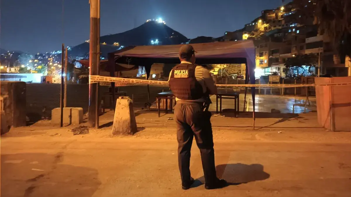 SJL: asesinan a hombre tras participar en un partido de fútbol en la urbanización Caja de Agua
