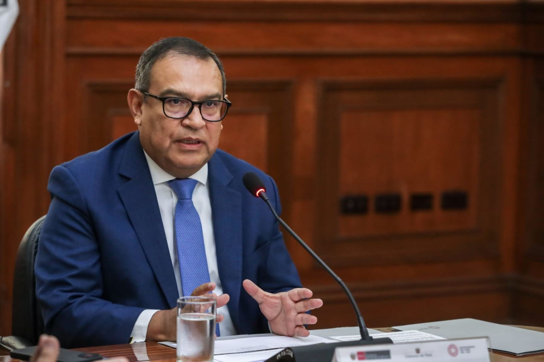 Fiscalía de la Nacion presenta denuncia constitucional contra Alberto Otárola