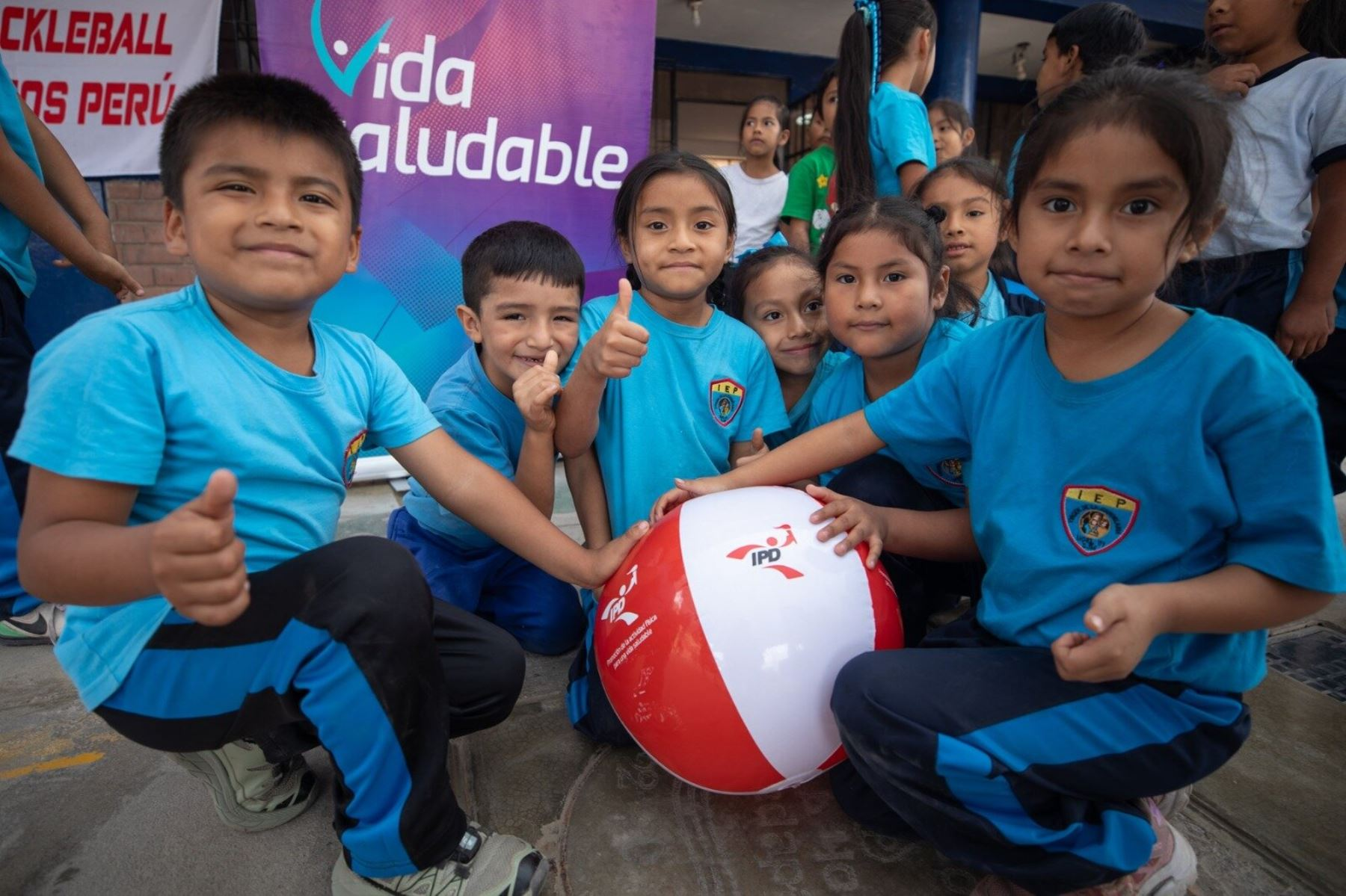 ‘Vida Saludable’: IPD incentiva la actividad física en colegios a nacionales