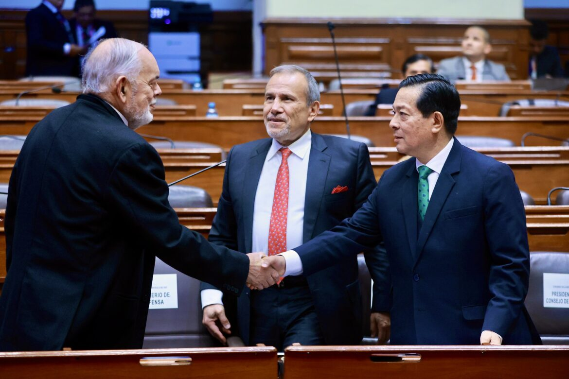 Congreso otorga voto de confianza al Gabinete Arana