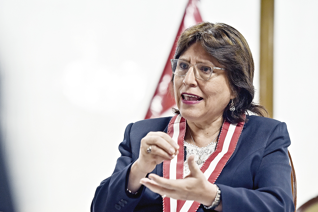 Delia Espinoza niega desobediencia a la Junta Nacional de Justicia por caso Benavides
