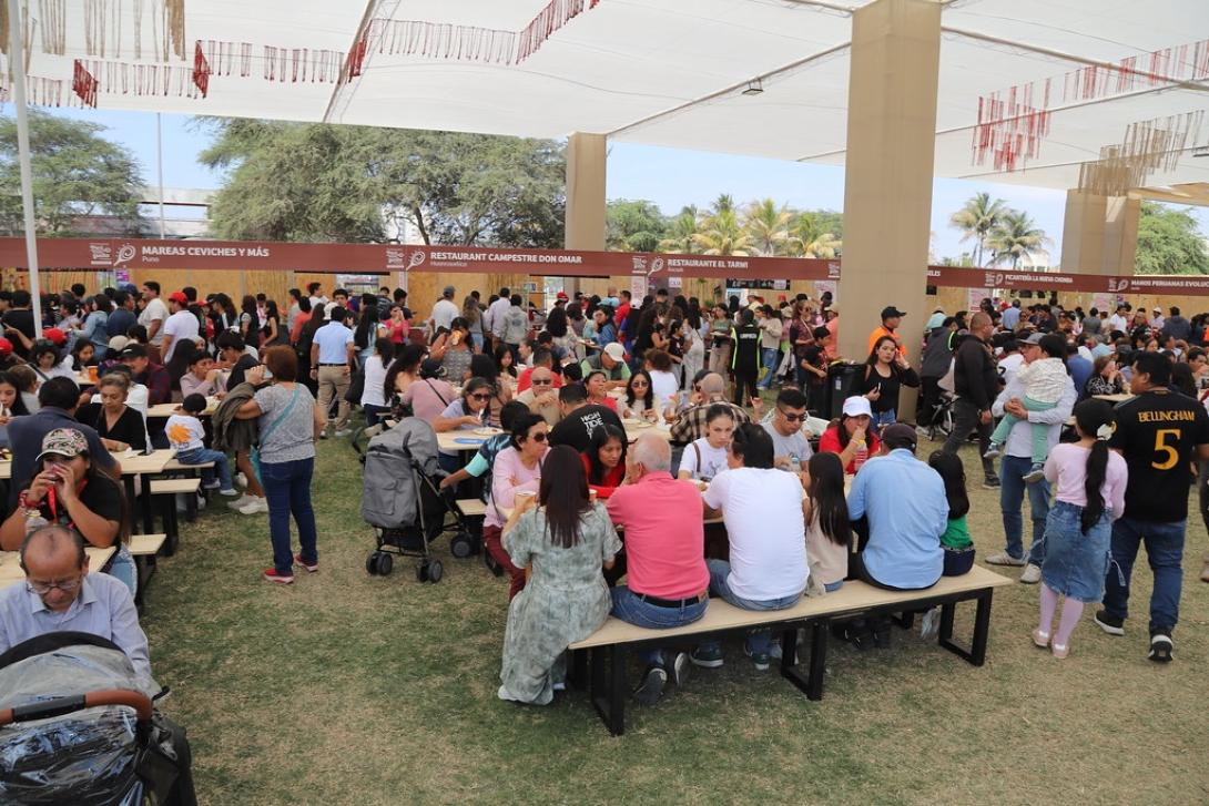 Más de 100 mil personas visitaron la feria “Perú, Mucho Gusto” Lambayeque 2025