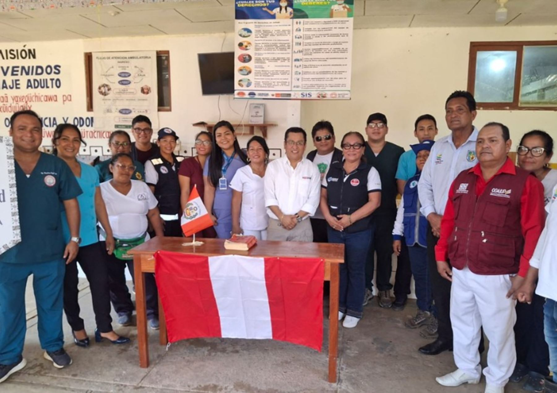 Loreto: Minsa conforma Comit茅 Distrital de Salud en distrito fronterizo de Santa Rosa