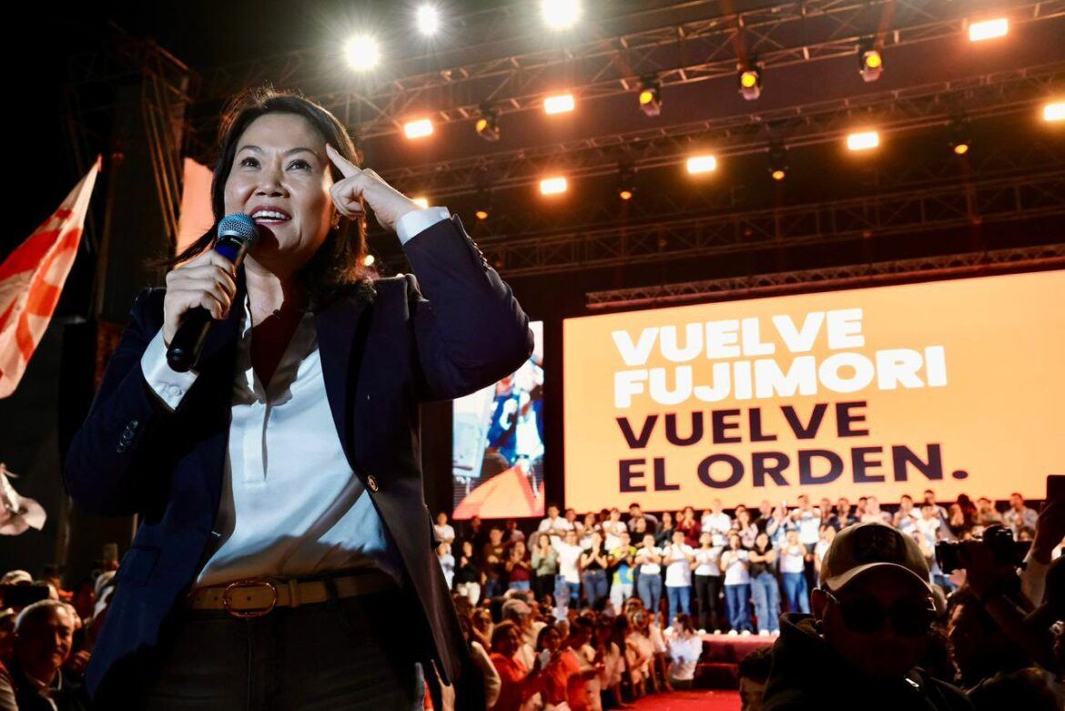 Keiko Fujimori oficializó su precandidatura presidencial rumbo al 2026