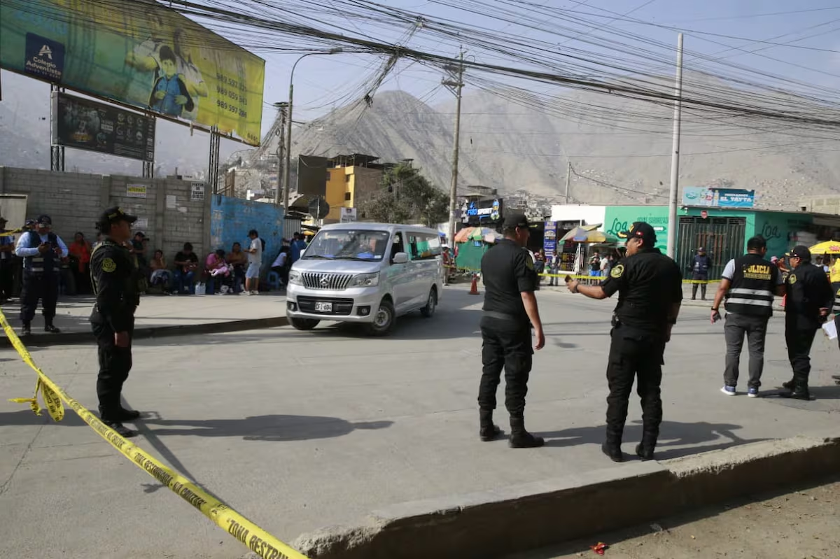 Sicarios asesinan chofer que hacía colectivo en Lurigancho-Chosica