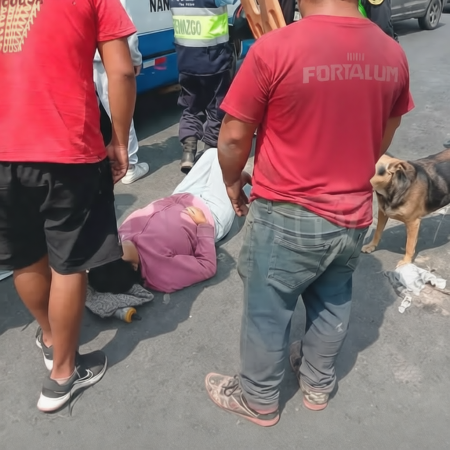 Accidente en el óvalo Santa Rosa, Huaycán