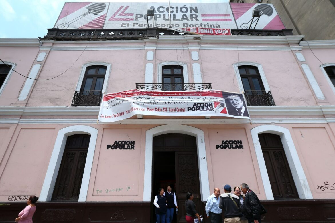 Acción Popular cierra el paso a candidaturas en otros partidos