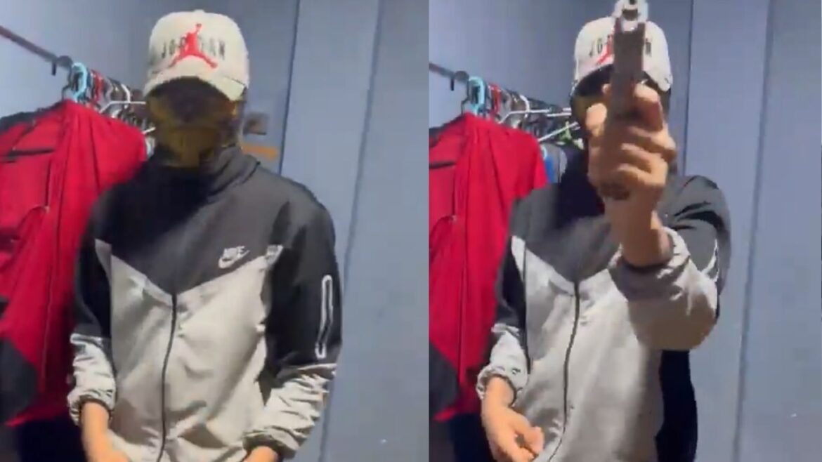 Extorsionador dispara por error a su cómplice mientras grababa amenaza en video