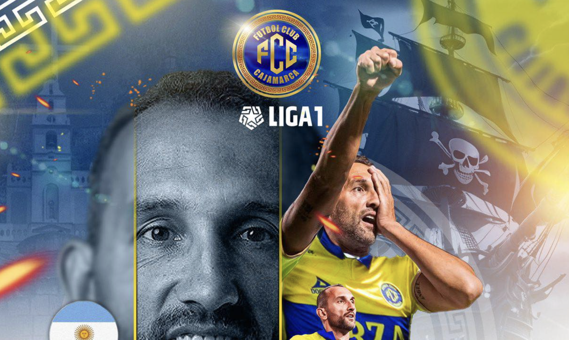 FC Cajamarca hace oficial la contratación de Hernán Barcos