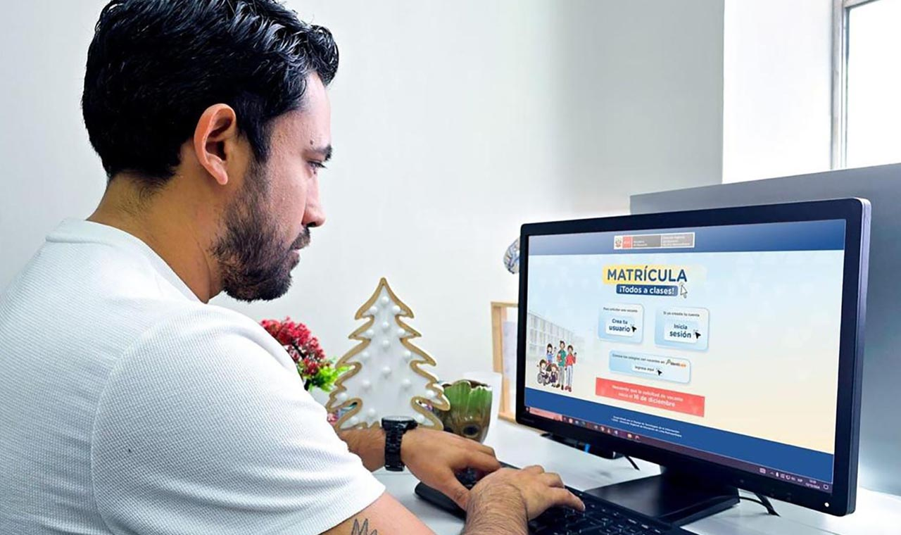 Matrícula 2026: desde el 19 de enero podrás inscribir a tu hijo vía plataforma digital