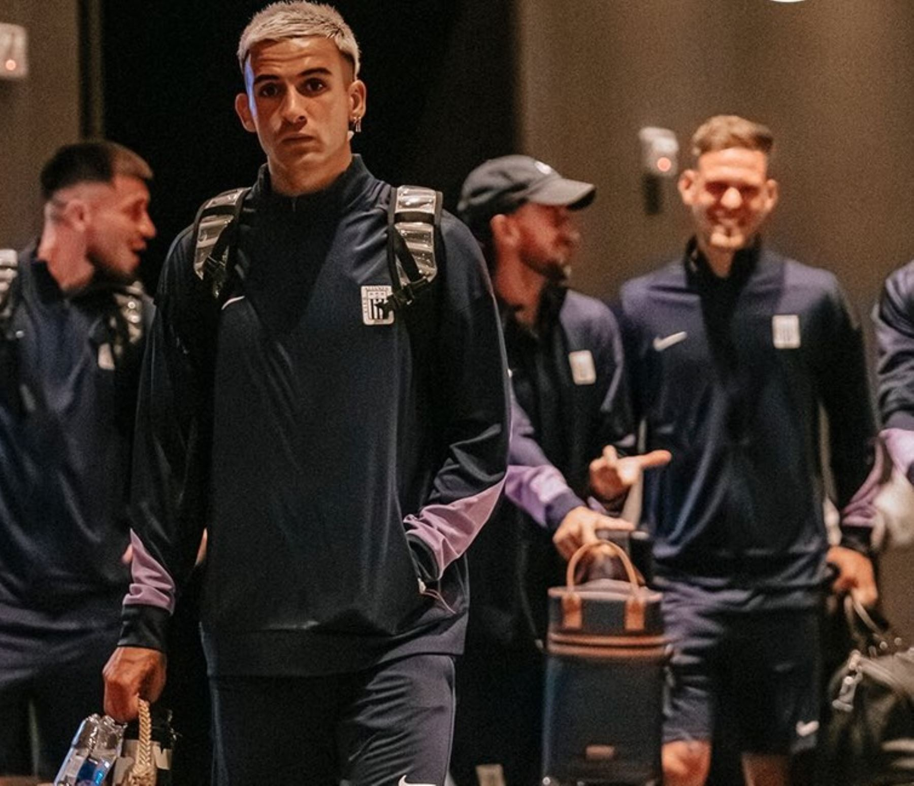 Alianza Lima llegó a Montevideo para disputar el Torneo Serie Río de La Plata