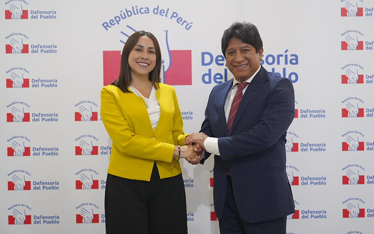 Lesly Shica y Defensor del Pueblo crean comité para garantizar alimentos escolares de calidad en 2026