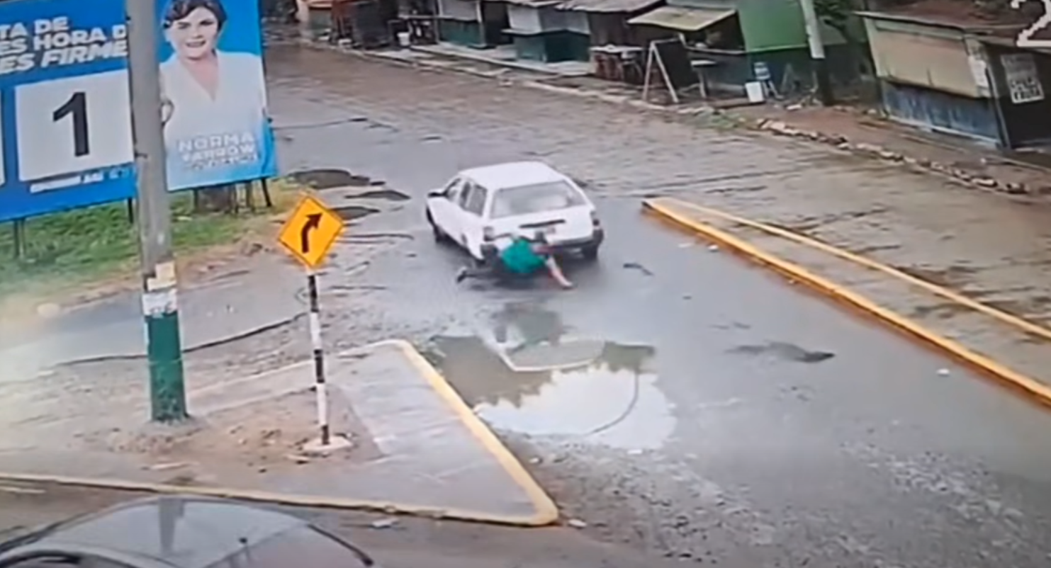 Vecina resulta herida tras atropello en el Puente Los Ángeles de Chaclacayo