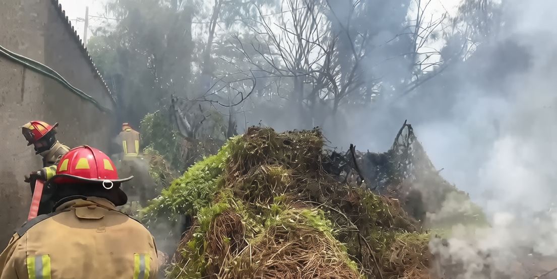 INCENDIO CONTROLADO EN CHACLACAYO