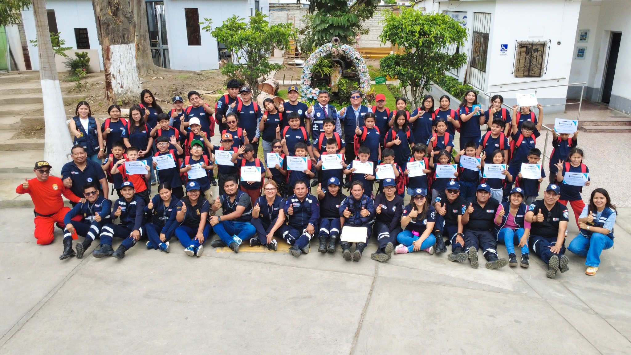 DIRIS Lima Este gradúa a su primera promoción de “Brigadistas Junior”