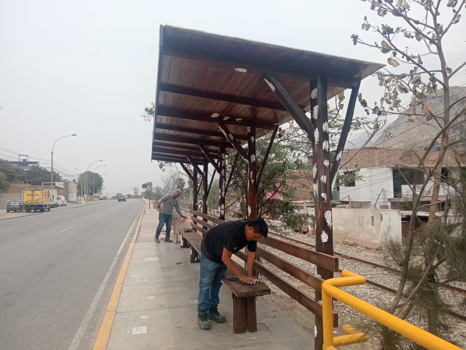 EMPRESA PRIVADA APUESTA POR EL ORNATO DE CHACLACAYO CON NUEVA INFRAESTRUCTURA URBANA