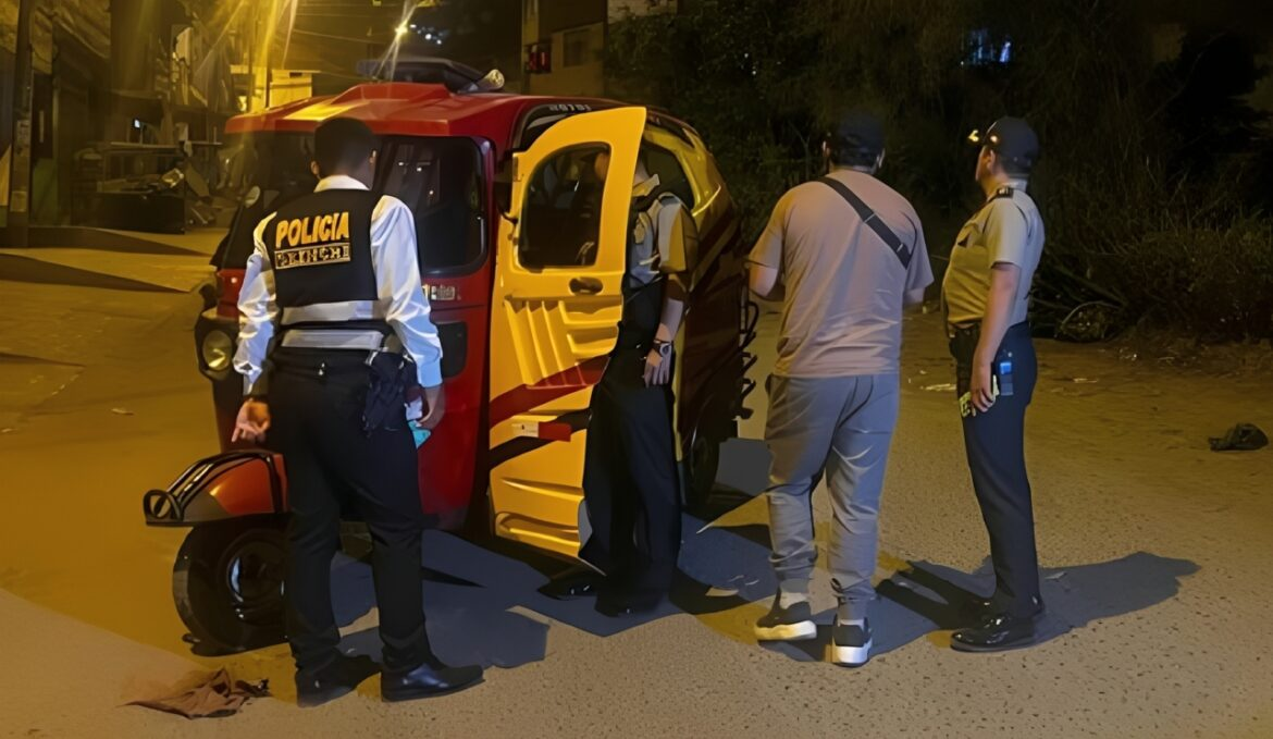 Mototaxista baleado cuando iba por su hijo en SJL