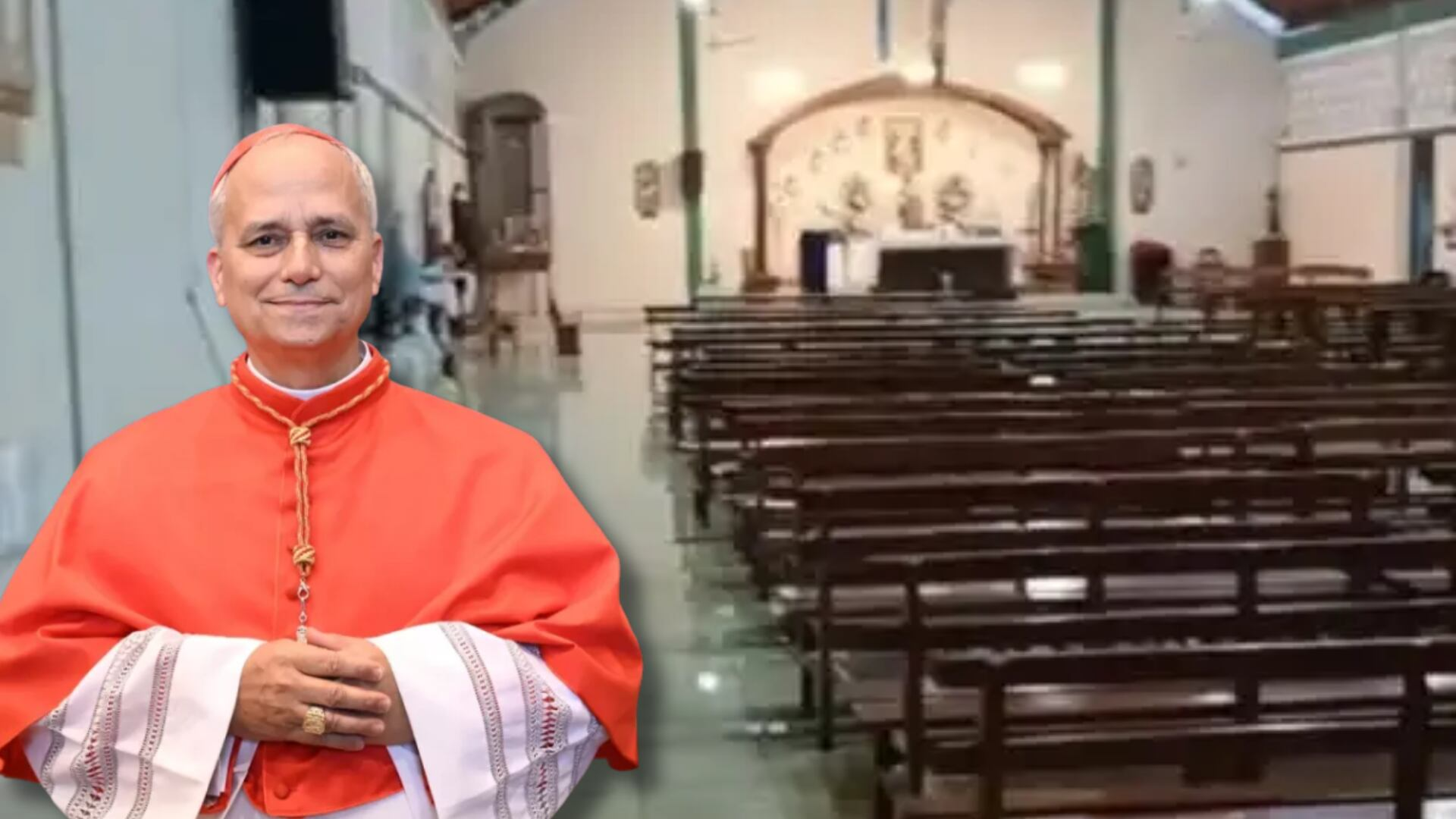 Iglesia donde el Papa León XIV ofició misa en los 80 queda bajo el agua por lluvias en Chulucanas